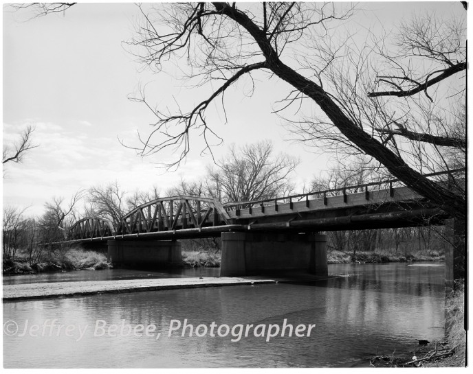 Bridge South of Franklin Nebraska. Over the Republican River