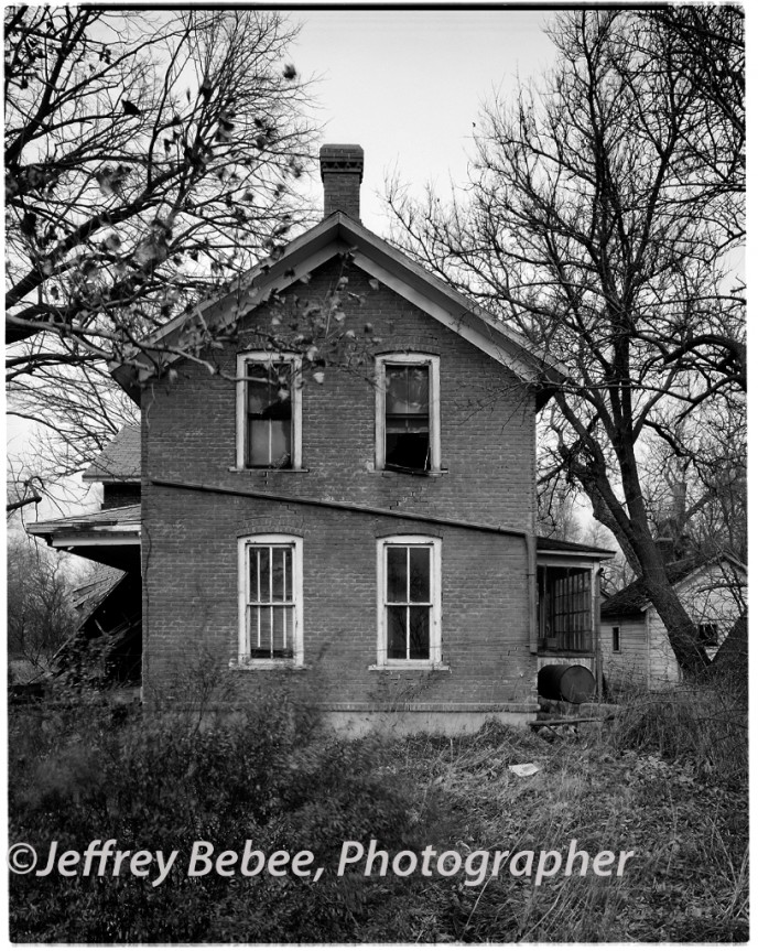 Abandoned farm stead, Highway 275, Nickerson Nebraska