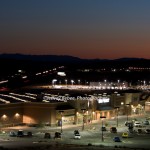 Nevada sunset over Wal-Mart