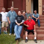 eight men at church